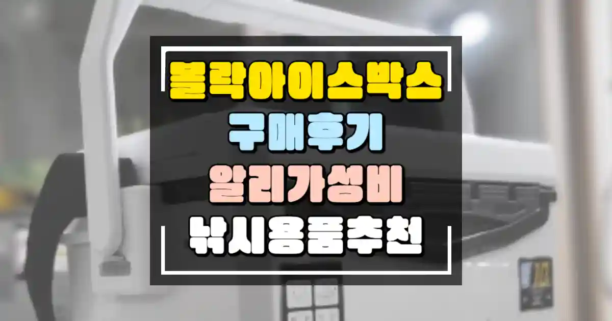 볼락 아이스박스 10리터 구매 후기 알리 가성비 아이스쿨러로 볼락 낚시가 더 재미 있어 졌습니다. | 알리쇼핑-가성비 제품 안내