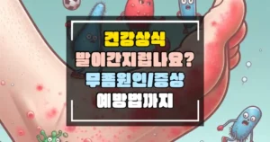 무좀 원인 증상 예방법 썸네일