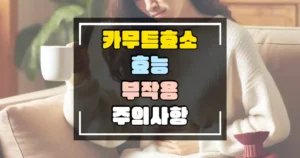 카무트 효소 효능과 부작용 주의사항 썸네일